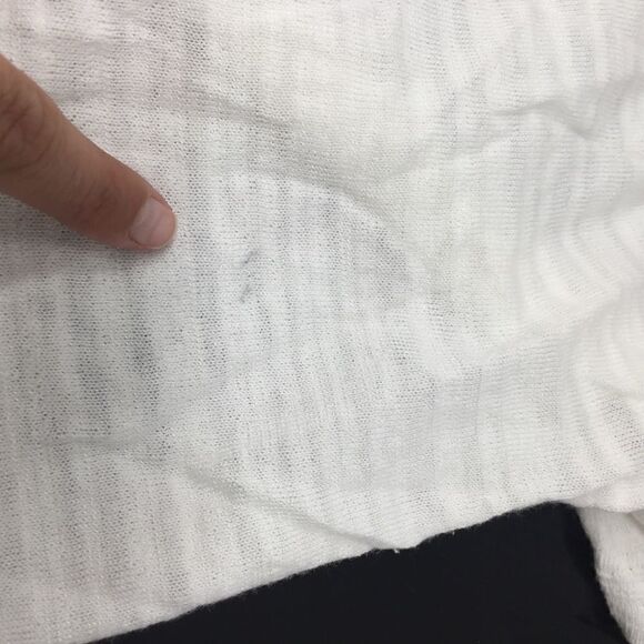 Caslon Shadow Stripe Cotton Asymmetrical Hem C5 - Picture 5 of 6